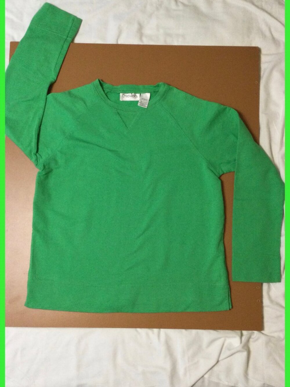 Kelly Green Top, sz S